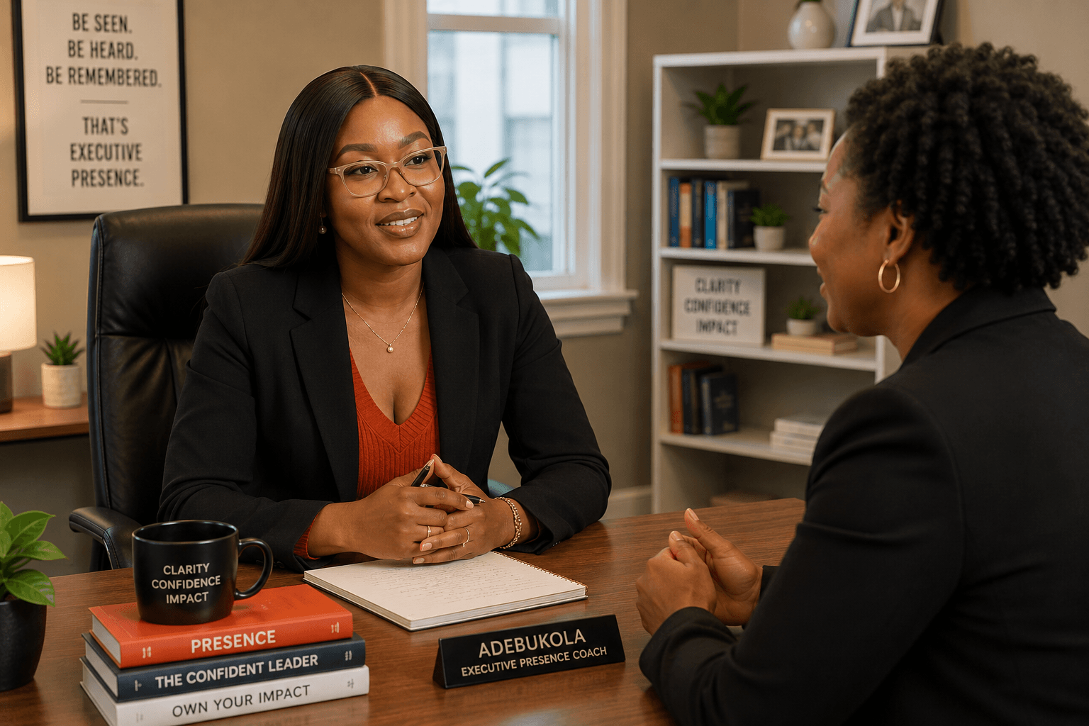 Adebukola Folarin executive presence coach UK