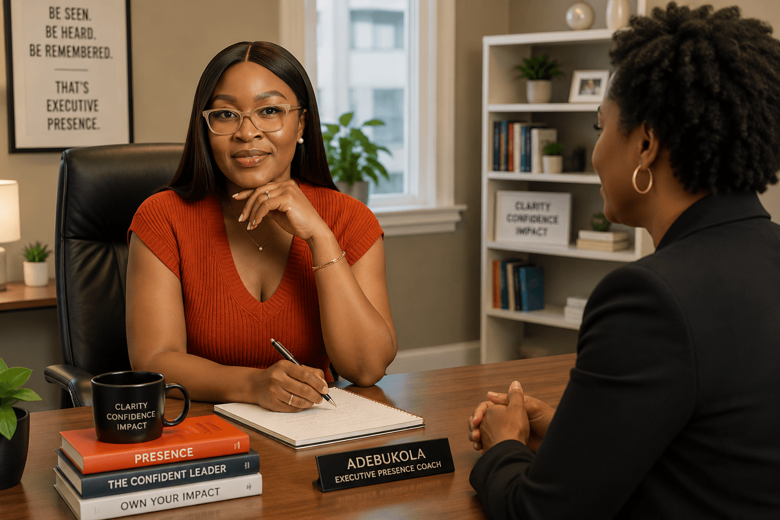 Executive presence coaching session - with Adebukola Folarin UK