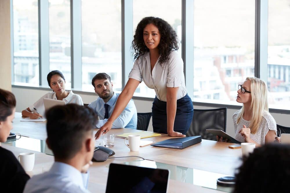 building executive presence at work place